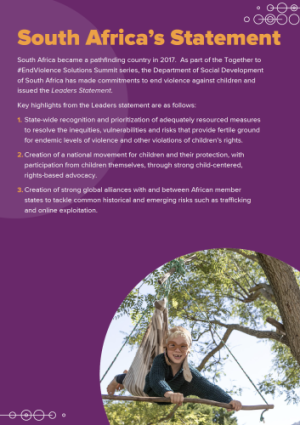 Together to End Violence Leaders Statement